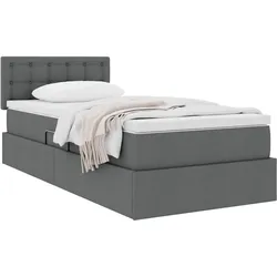 vidaXL, Bett, Edoardo Buttons (90 x 190 cm)