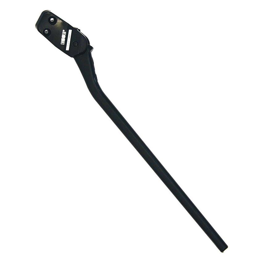 Pletscher Hinterbauständer ESGE Comp für 28", 18 mm Lochabstand schwarz (51026)