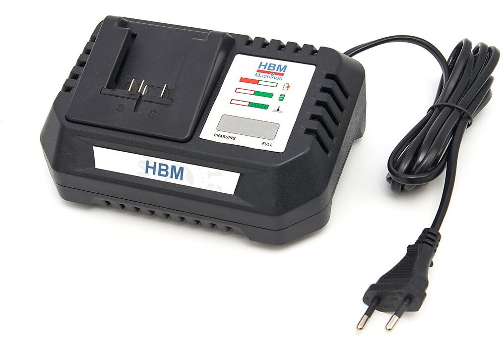 Caricabatterie HBM per il set HBM 20V- 4.0Ah di tagliasiepi e decespugliatore
