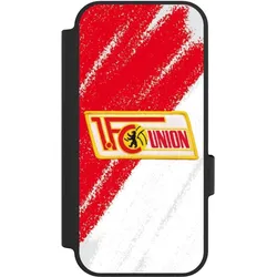 Nivocase Klapphülle für Google Pixel 10 Handyhülle aus Kunst Leder NIVOflip schwarz 1. FC Union Berlin Logo (Google Pixel 10), Smartphone Hülle, Schwarz