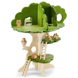 TickiT Spiel-Baumhaus aus Holz (15 Teile)
