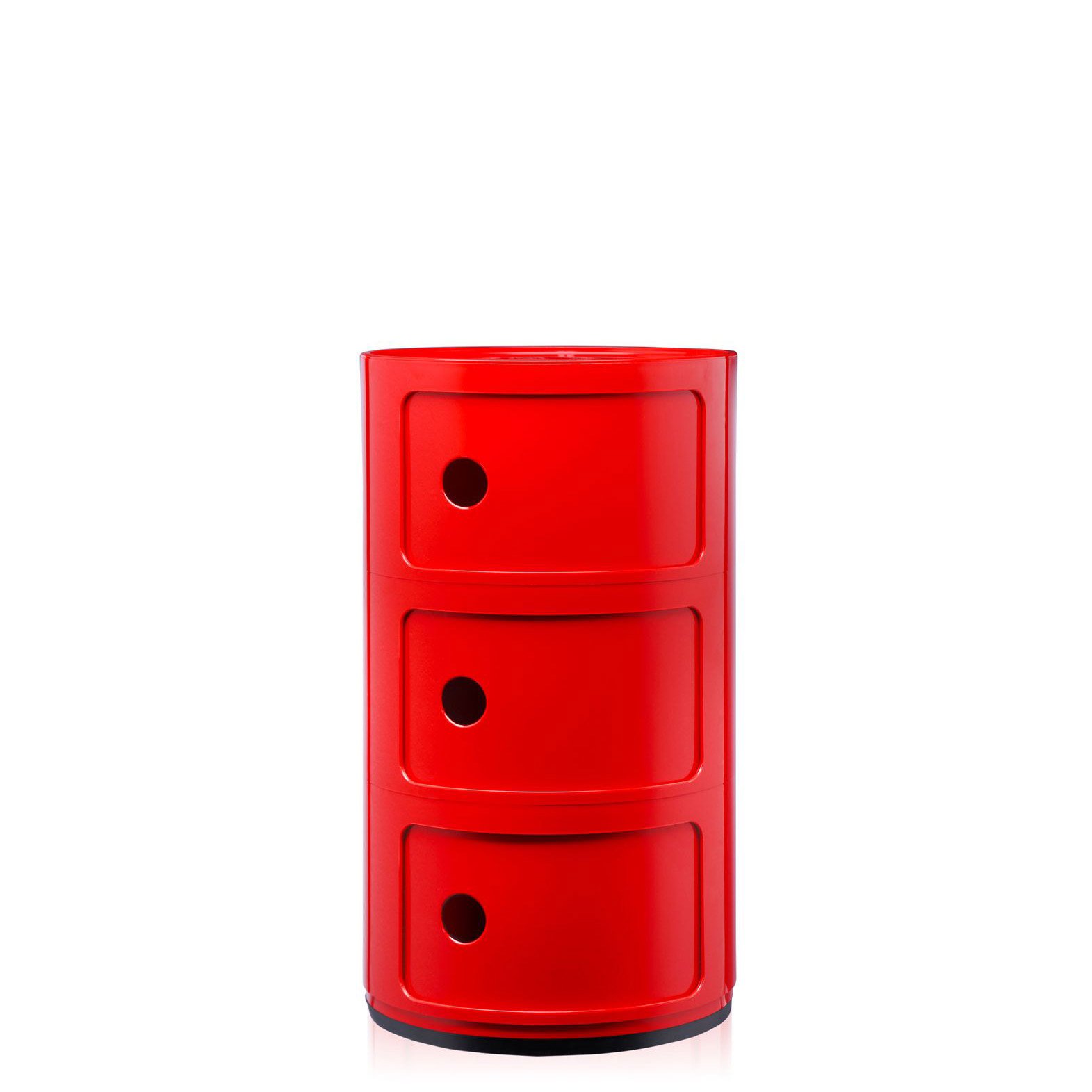 Kartell Componibili 3 Elemente Container (rot) rot 0496710