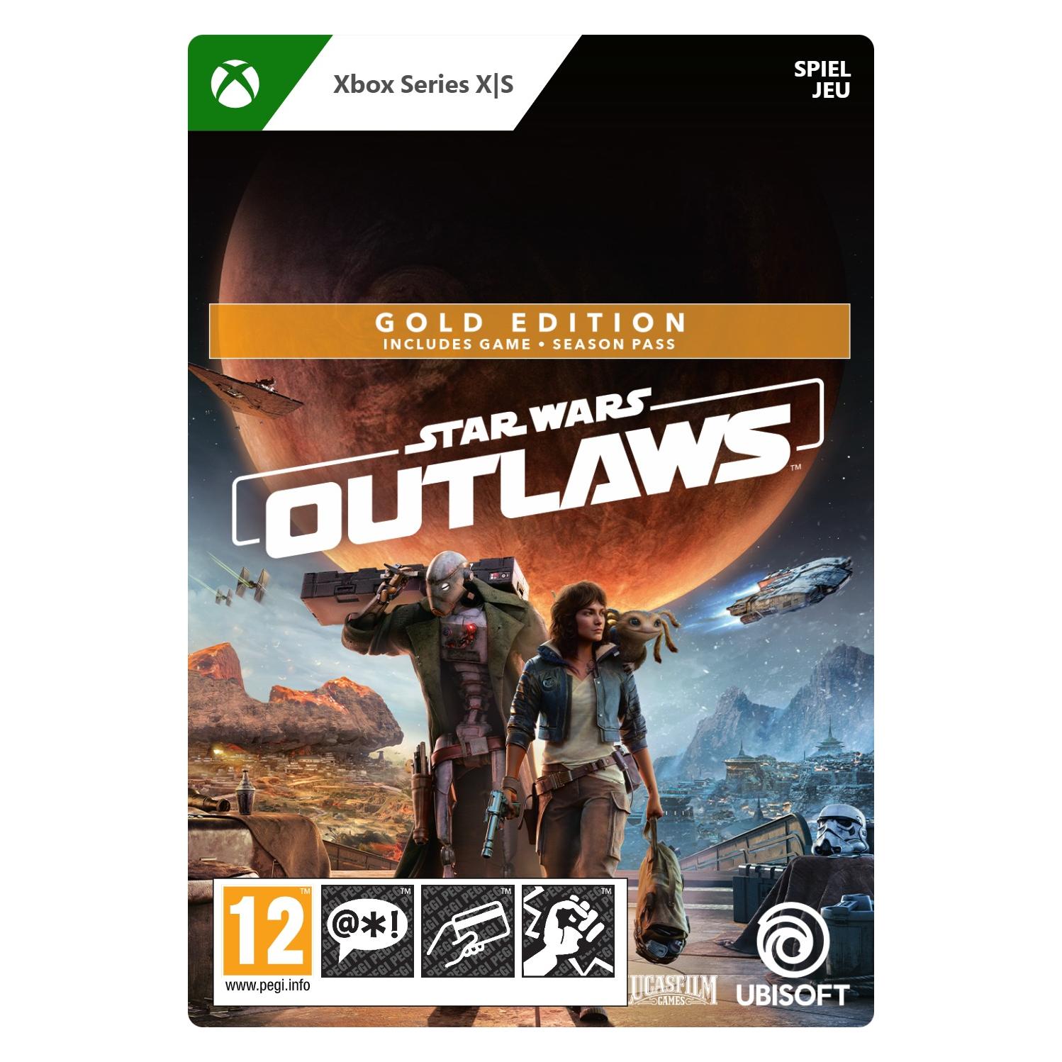 Microsoft Xbox Star Wars Outlaws Gold Edition Download Code (Xbox Series S, Xbox Series X) (G3Q-02319)