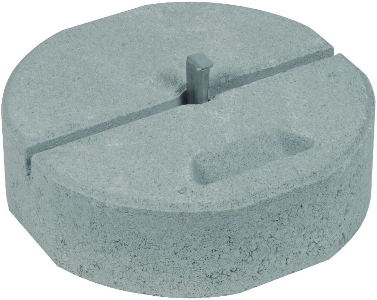 DEHN Betonsockel Set C45/55 m.Griffm+Keil BES 17KG KT16D337SET ; Dehn & Söhne (102010)