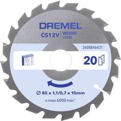 Dremel CS500 85mm 2608846431​ Kreissägeblatt 85 mm 1 St.