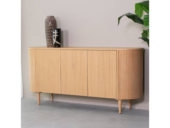 LABEL51 Oliva Dressoir - Naturel - Eiken - 180 cm