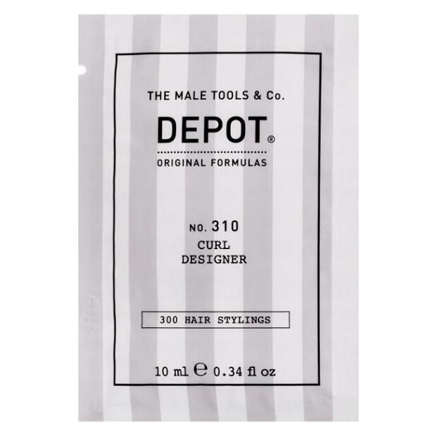 Depot 300 Hair Stylings No 310 Uv Filter Hair Styling Cream Flexible Hold - 10 Ml (10 ml) (48314657)