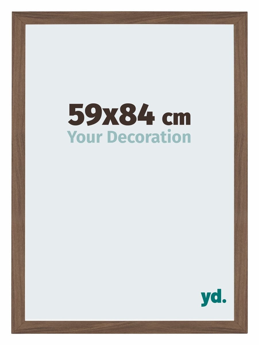 Mura Fotolijst Walnoot Donker MDF - 59 x 84 cm