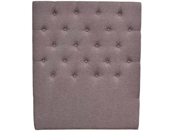 Tête de lit capitonnée Déco - 99 cm - Taupe - En tissu
