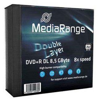 MediaRange DVD+R DL 8,5GB 8x SL(5) DVD DL, Kapazität: 8,5GB