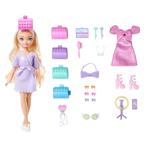 Mattel Barbie Dream Besties Malibu Modepop met Modeaccessoires