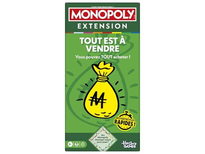 Monopoly, Uitbreiding Alles is te koop (klassiek Monopoly spel vereist om te spelen) - Franse versie
