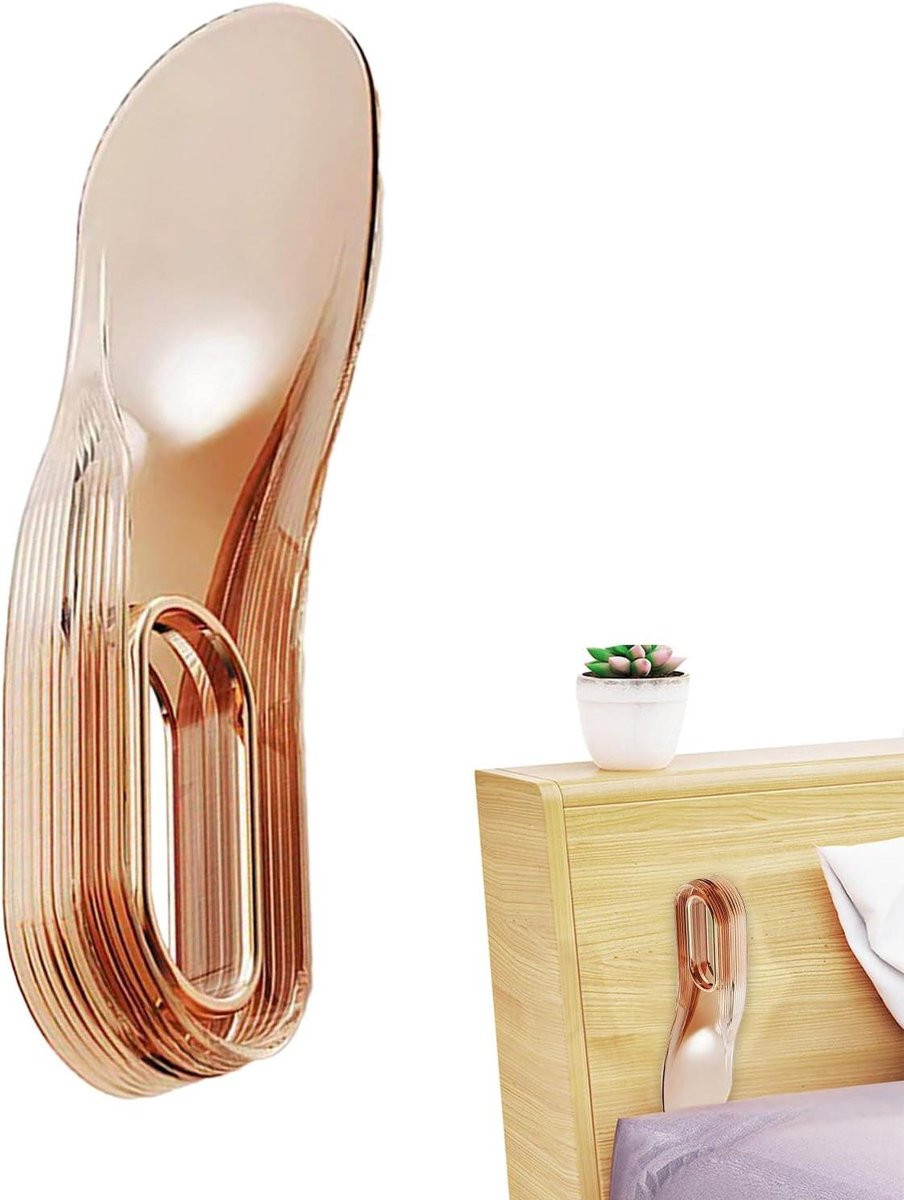 Matrasverhoger Bed Lift Wig in Barnsteen voor Tijdbesparend Bedden Maken (4-5 Inch Verhoging)