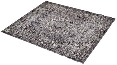 Drum N Base Club Drum Rug Grey Grau