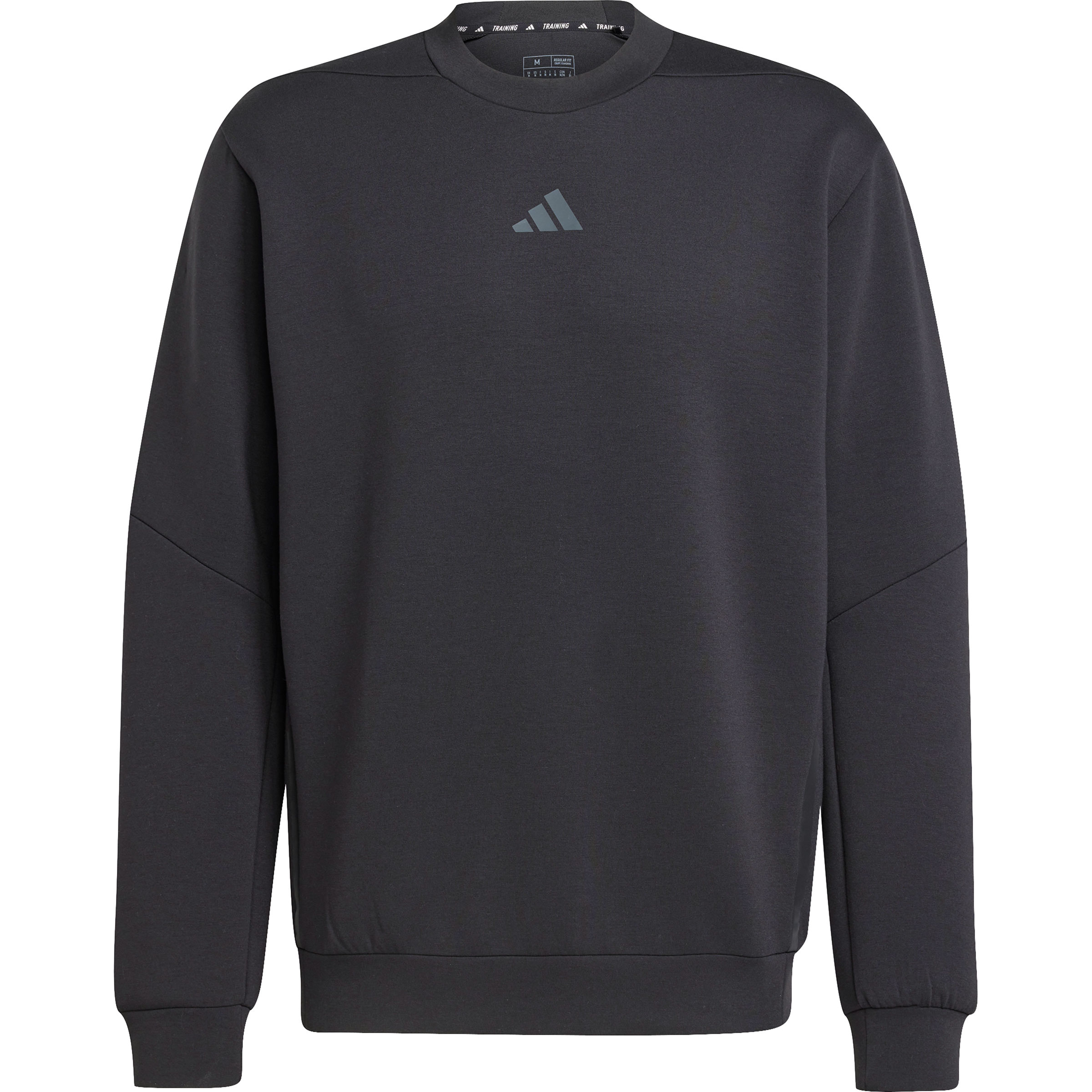 adidas D4T Crew Herren Pullover schwarz Größe M Training & Fitness Schnell trocknend