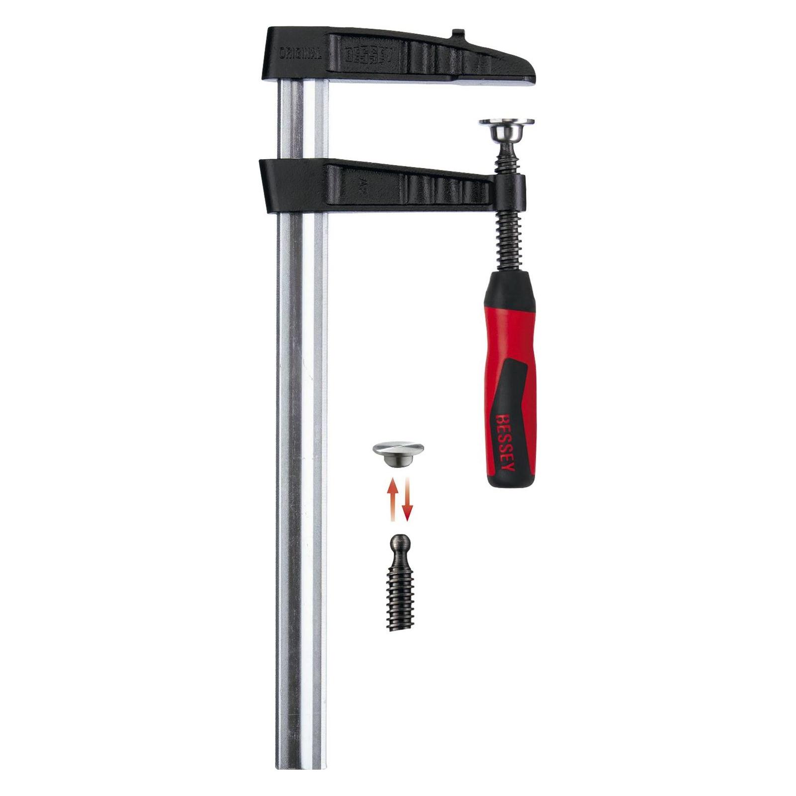 Bessey HD malleable cast iron screw clamp (1000 mm) (TGK100-2K)