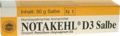 SANUM-KEHLBECK GmbH & Co. KG NOTAKEHL D 3 Salbe 30 g 03685748