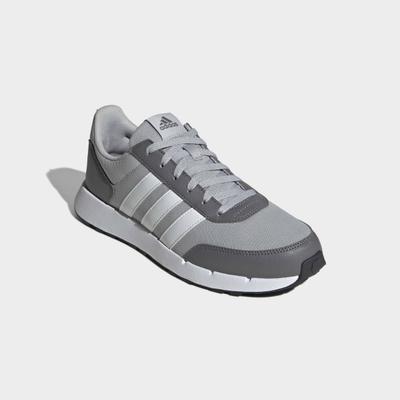 Sneaker ADIDAS SPORTSWEAR "RUN 50S", Herren, Gr. 38, grau two, ftwr weiß, grau four, Synthetik, Textil, Schuhe Sneaker