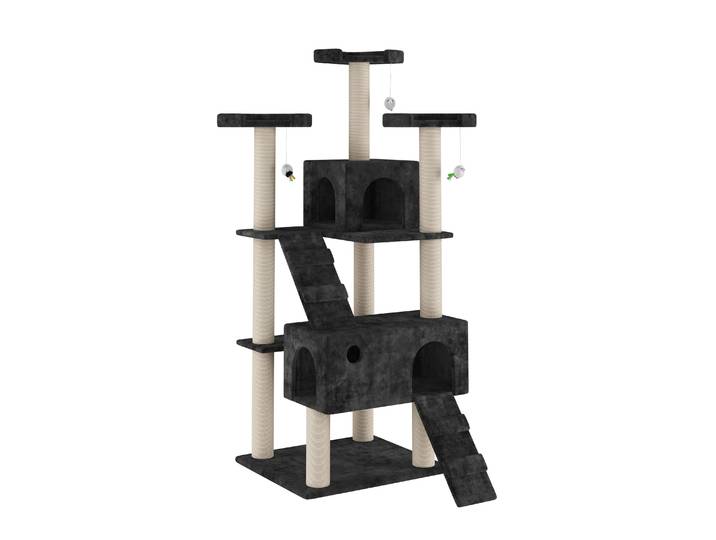 Katzenbaum MIRO 182 cm schwarz