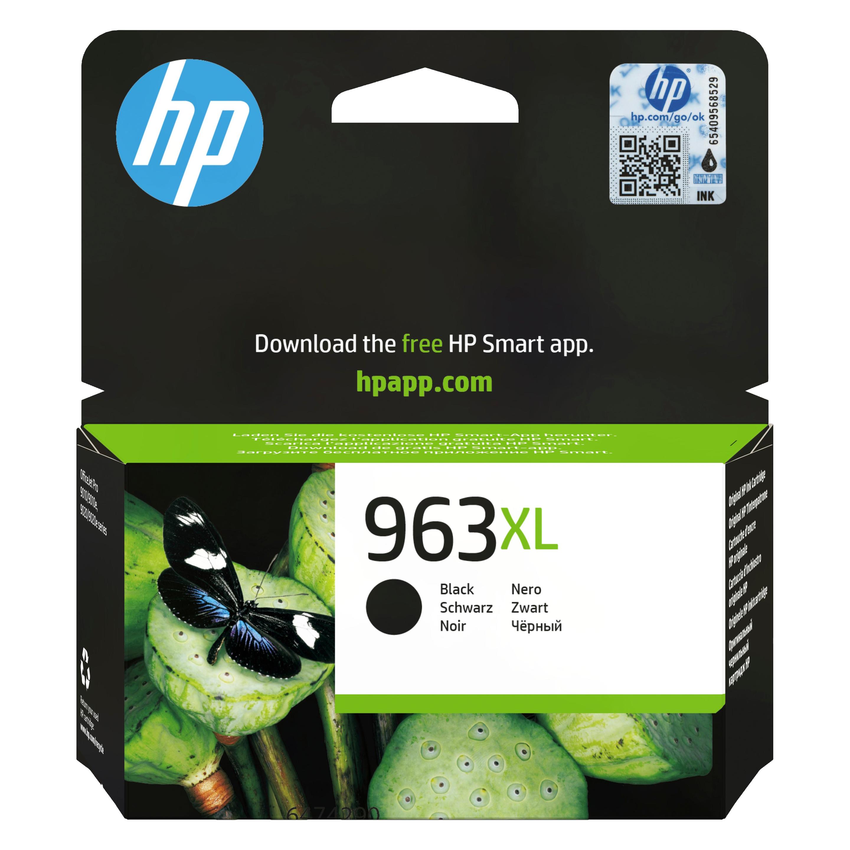 HP Tinte 963 XL Schwarz (3JA30AE#BGX)