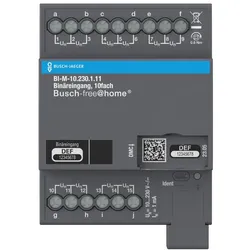 Busch-Jaeger BI-M-10.230.1.11 Binäreingang, 10-fach, 10-230 V, REG 2CDG510017R0021 BIM10230111