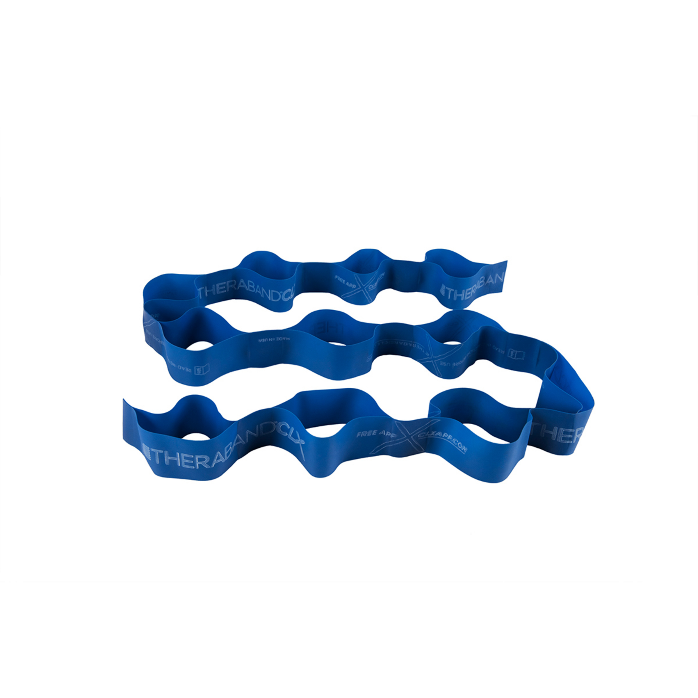 Thera-Band CLX Band Fitnessbänder blau Größe extra stark Training & Fitness