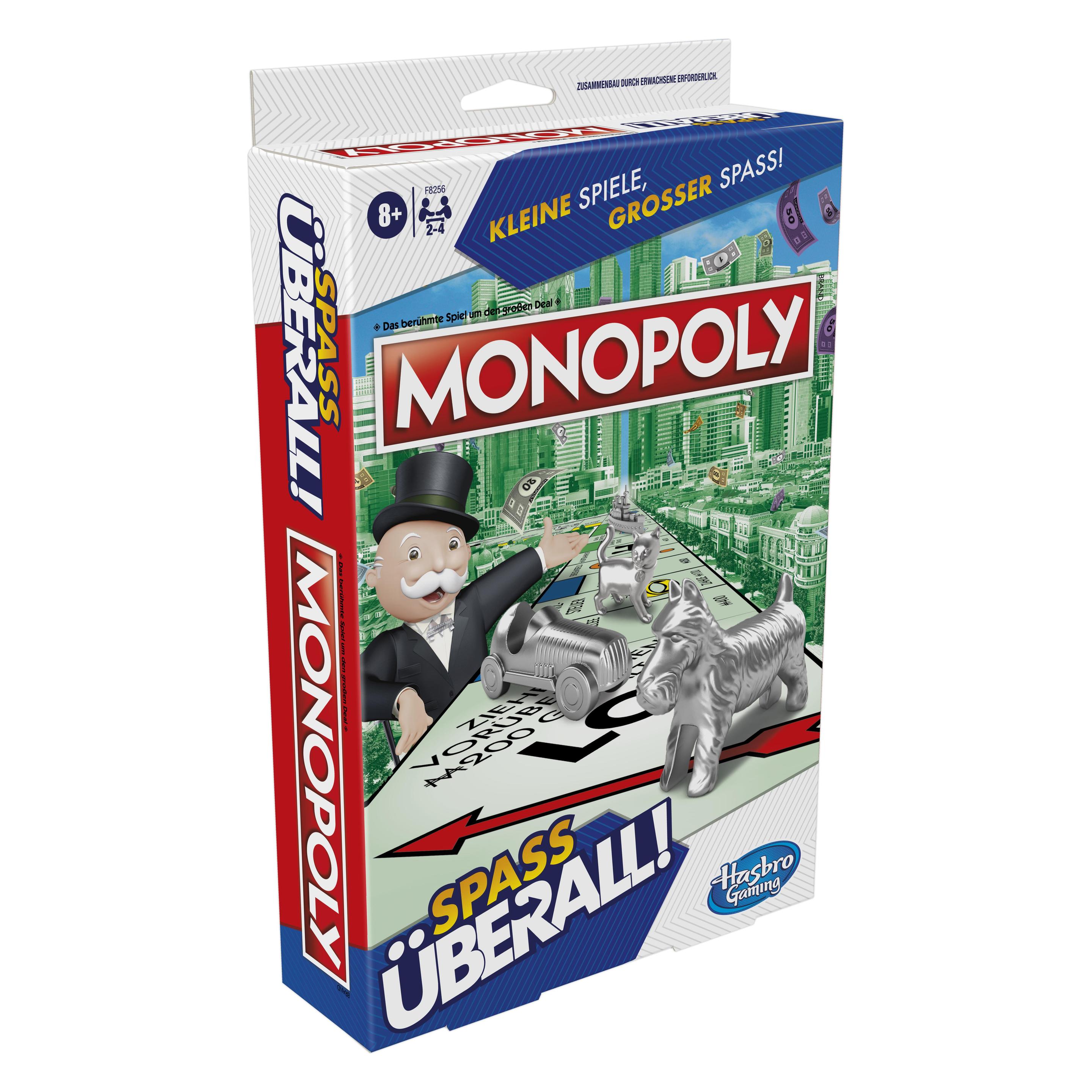 Monopoly Kompakt (Deutsch, 2 - 4 Spieler) (F8256GC0)