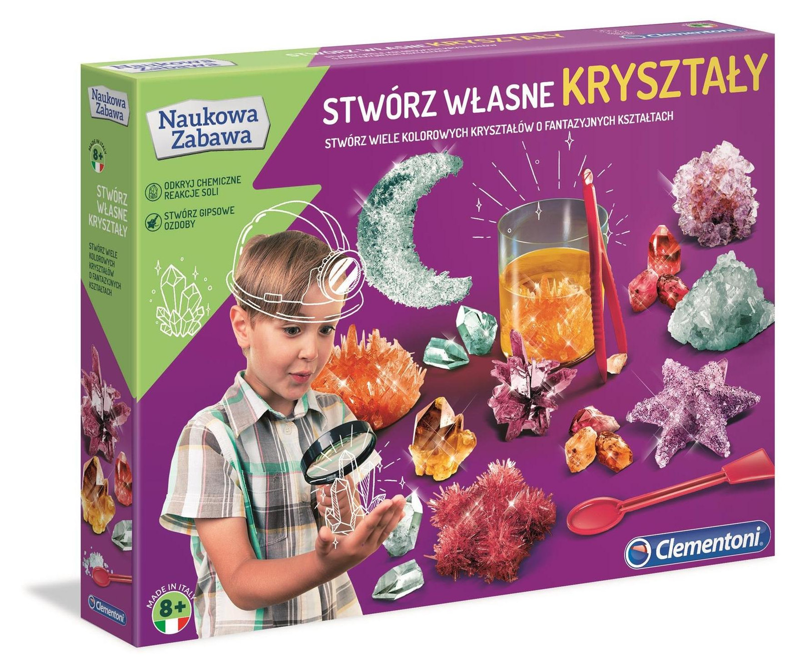 Clementoni Wetenschappelijke speurtocht: Maak je eigen kristallen