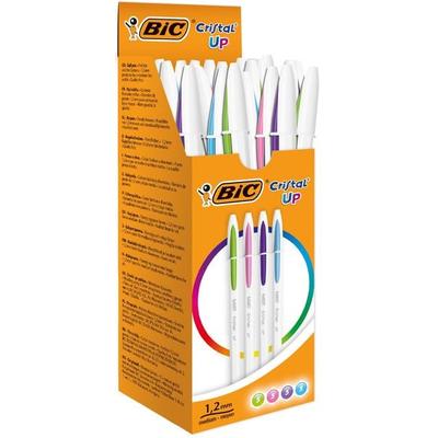 BIC Kugelschreiber Cristal Up 0.35mm sortiert, 20er Set