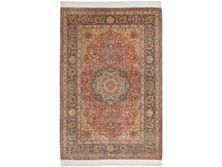 Hereke Seide Teppich 154x231 Handgeknüpft Orientteppich Seide