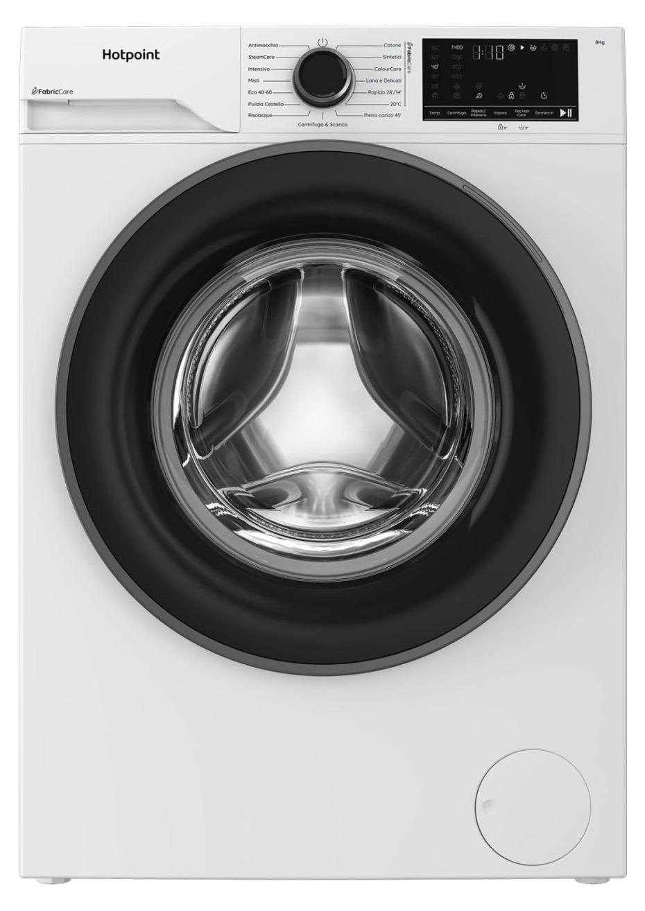 Hotpoint HB 83 CARE IT, Frontlader, 8 kg, B, 72 dB, 1400 RPM, A