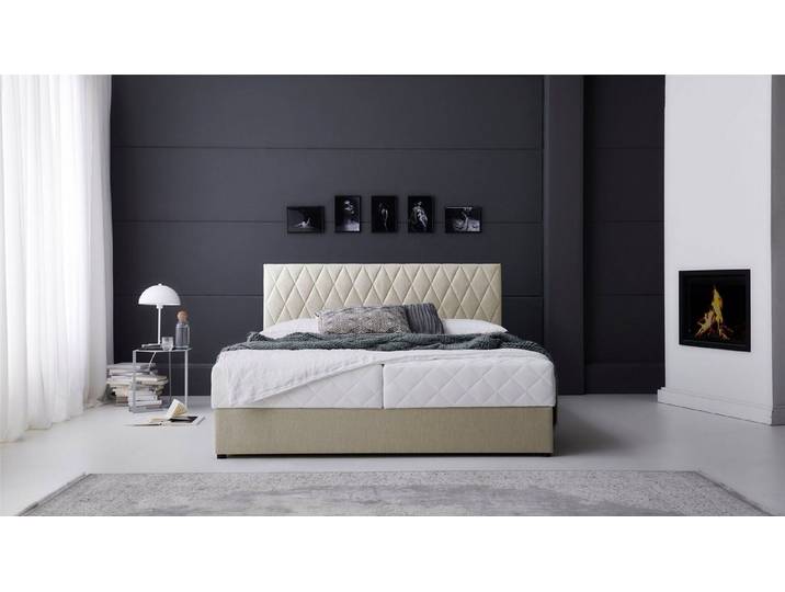 ATLANTIC home collection Boxbett Benita , inkl. Bettkasten, erhältlich in verschiedenen Größen, inkl. Taschen-Federkernmatratze