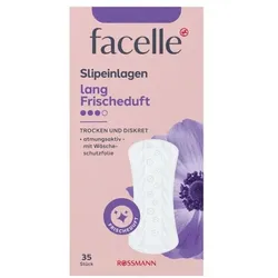 facelle Slipeinlagen »lang mit Frischeduft« 35 Stück