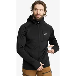 Evolution Stretch Fleece Hoodie Herren Black, Größe:XL - Herren > Oberteile > Fleece & Midlayers - Schwarz