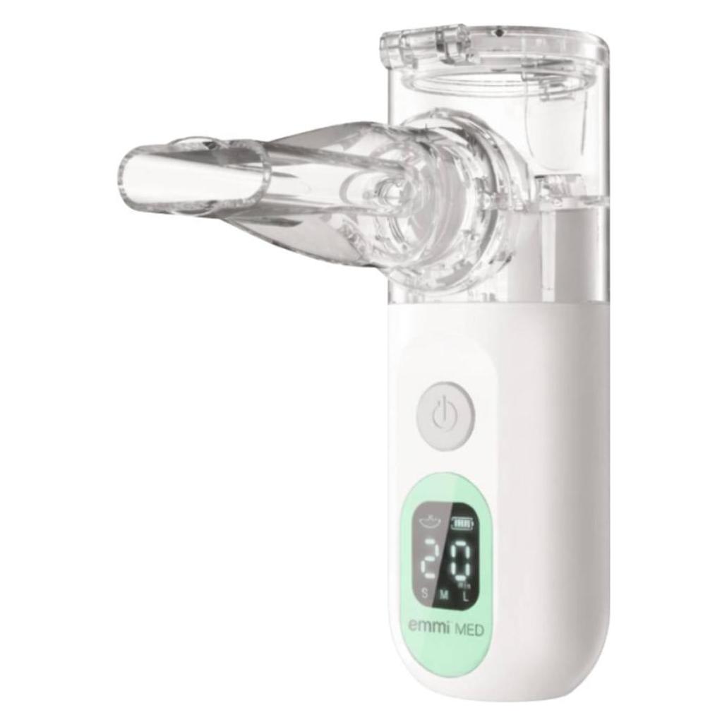 Emag Emmi-Med Inhalator mit Ultraschall, mit Inhalationsmaske, mit Mundstück (19427)