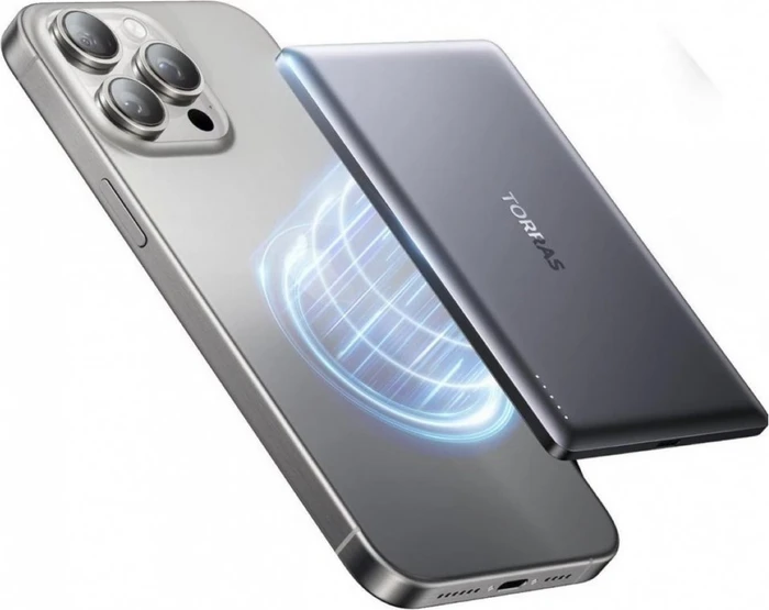 TORRAS MINIMAG POWER BANK DARK GREY 5.000MAH