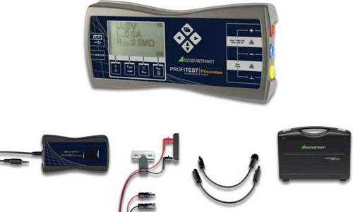 Gossen Metrawatt PV SUN PACKAGE Installationstester-Set VDE-Norm 0126