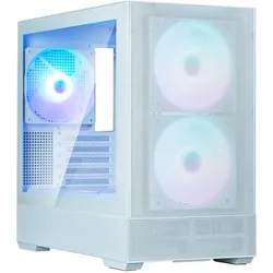 Zalman P30 AIR White, ARGB Fan x3 (mATX, Mini-ITX), PC Gehäuse, Weiss