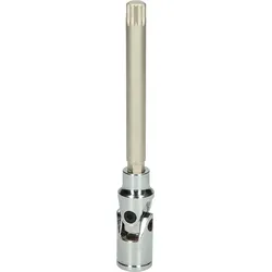 KS Tools 3/8" Antriebswellen-Bit-Stecknuss mit Gelenk für Vielzahn, M10 - 150.1717