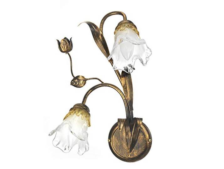 ONLI Wandlamp Arianna 2 lampen brons