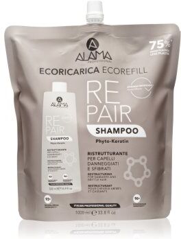 Alama Professional Repair Shampoo champô renovador Eco Refill 1000 ml. Repair Shampoo