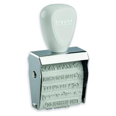 Trodat Creative Mini/V6 weiss + Kissen 3Farben 1139 (204160)