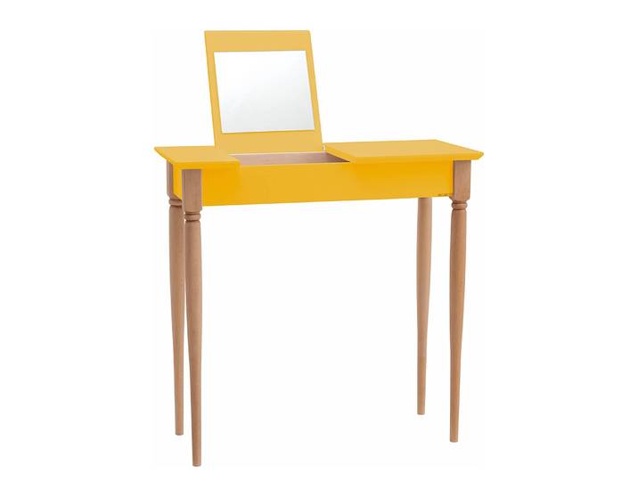 Coiffeuse 65cm Jaune/Jaune moutarde