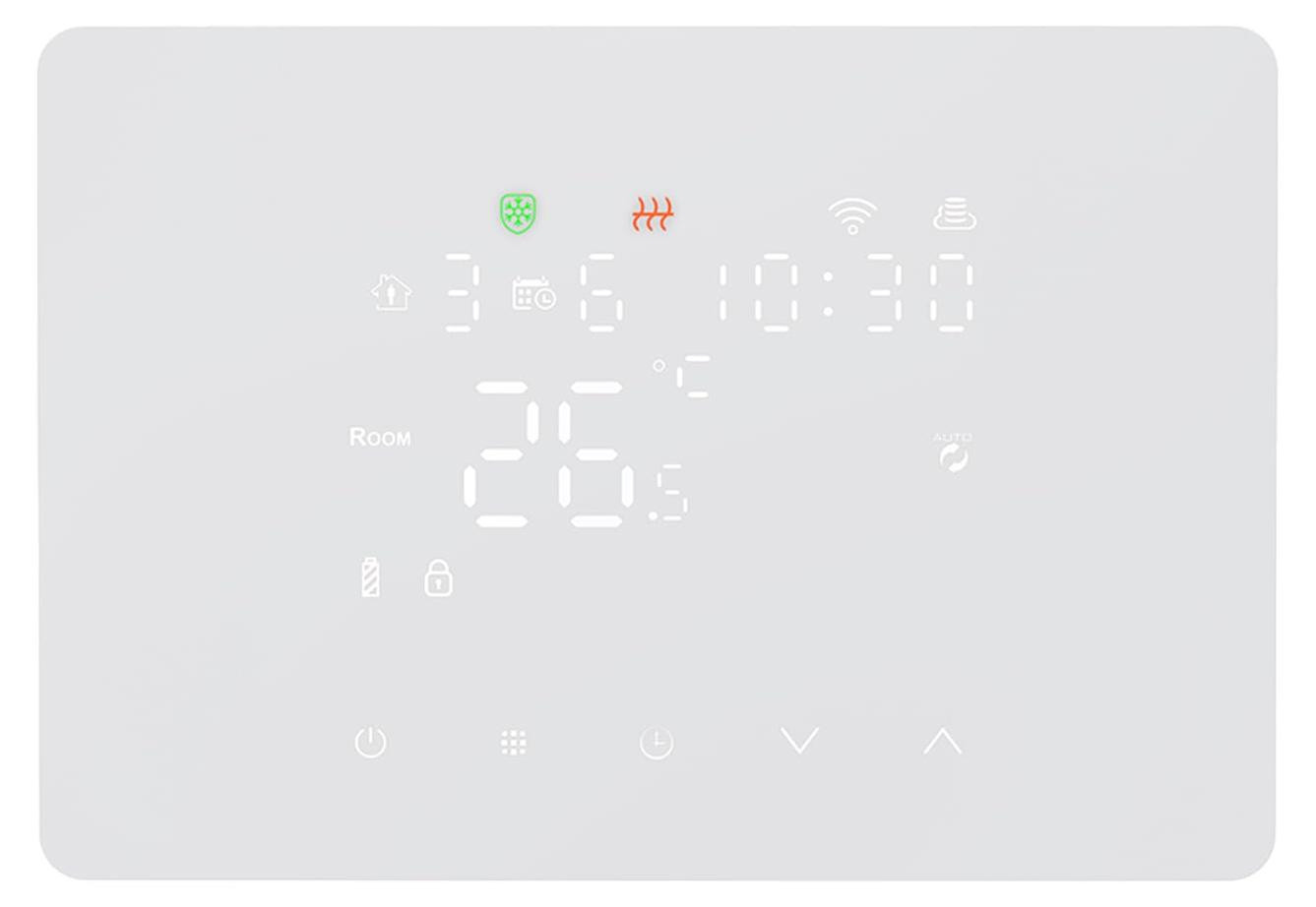 Selius Smart wifi-thermostaat voor gasketel met afstandsbediening en 7-daagse programmering