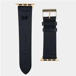 Braun Büffel ARIZONA Armband für Apple Watch gold (Rindleder), Uhrenarmband, Gold