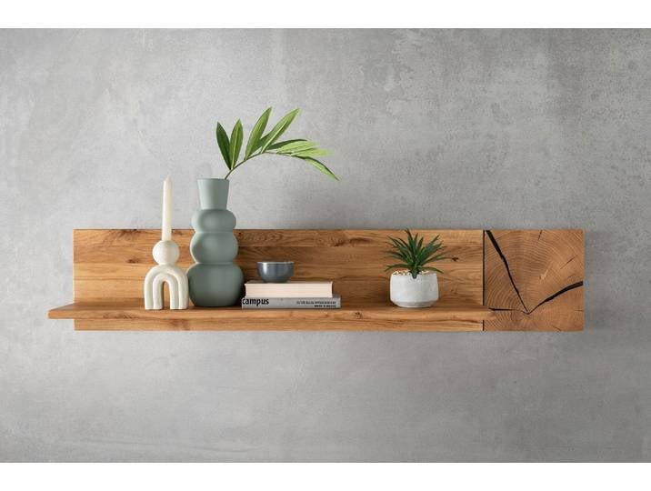 Wandboard 124cm 'Danzig II' Wildeiche massiv