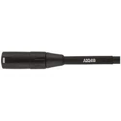 Fender Kabel Mic. Professional 7,5m bk (7.50 m, XLR Kabel), Audiokabel