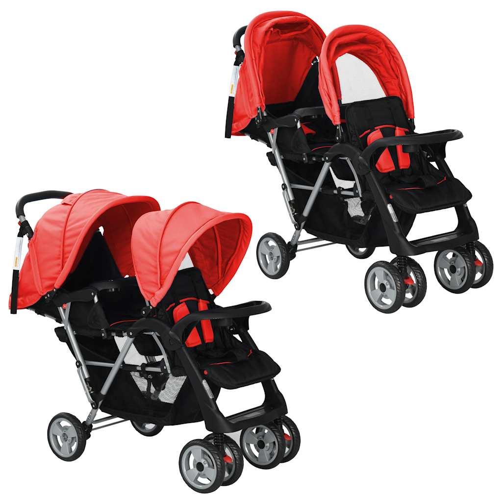 Kinderwagen - Buggy - Kinderwagen - Kombi-Kinderwagen - Doppelkinderwagen - Robuster Stahlrahmen