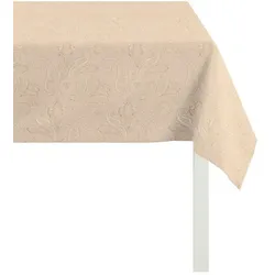 Apelt Tischdecke Paisley 130 x 220 cm Mischgewebe Beige Natur