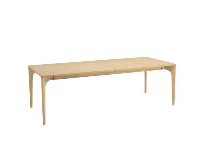 Table à manger rectangulaire naturelle pieds en chêne massif l240